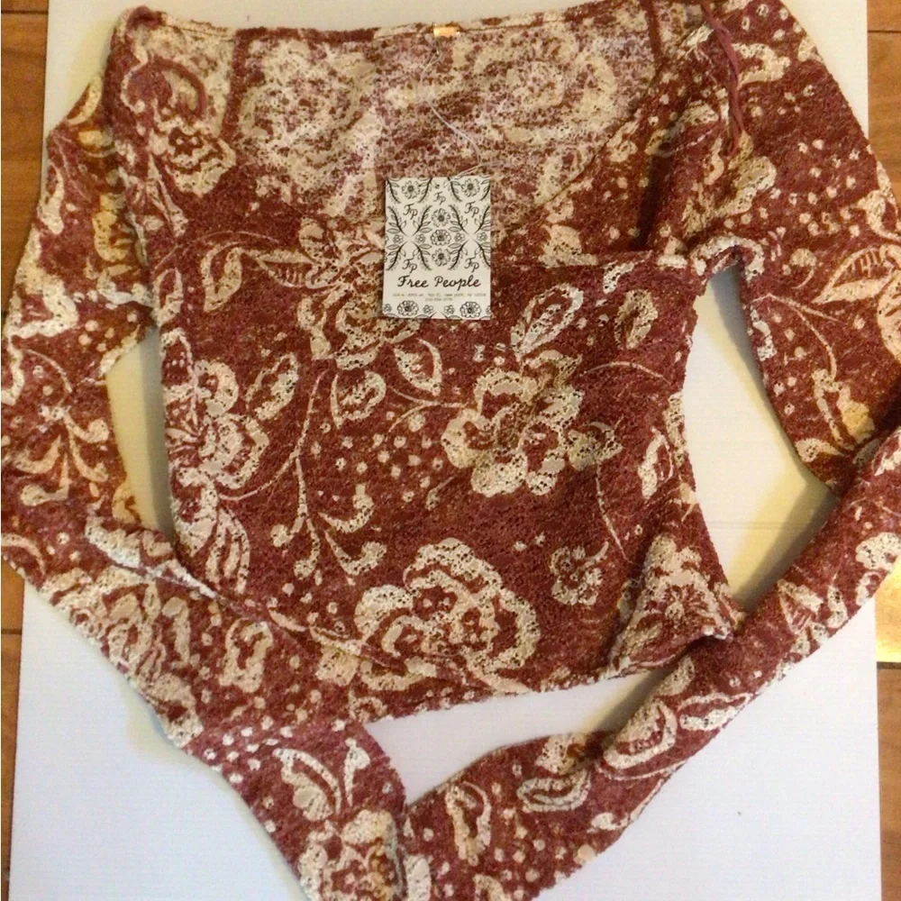 Rare Free People Chloe top